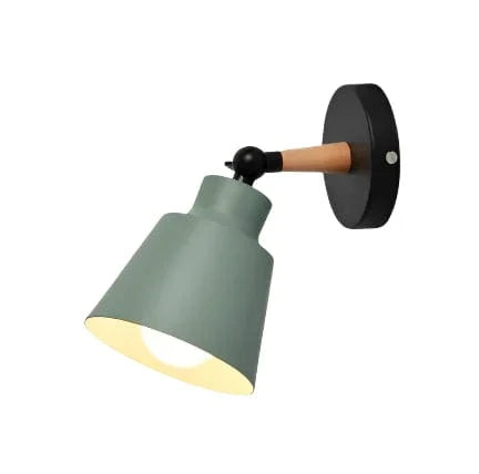 Nordic Solid Wood LED Vägglampa – Minimalistisk Vägglampa Belysning för Inomhus Sovrum och Vardagsrum