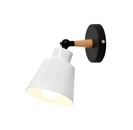 Nordic Solid Wood LED Vägglampa – Minimalistisk Vägglampa Belysning för Inomhus Sovrum och Vardagsrum