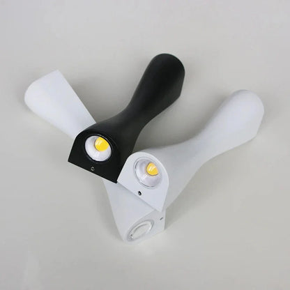 Utomhus LED Vägglampa - Väggmonterad - IP65 Vattentålig - Modern Aluminiumdesign - Idealisk för Veranda och Gårdar