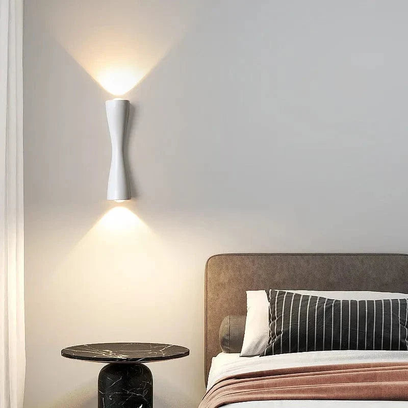 Utomhus LED Vägglampa - Väggmonterad - IP65 Vattentålig - Modern Aluminiumdesign - Idealisk för Veranda och Gårdar