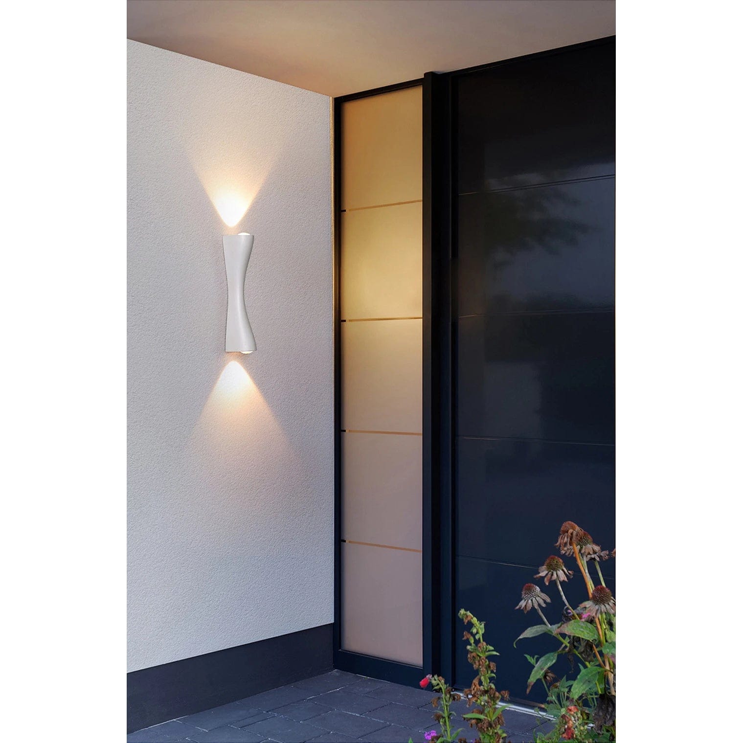 Utomhus LED Vägglampa - Väggmonterad - IP65 Vattentålig - Modern Aluminiumdesign - Idealisk för Veranda och Gårdar