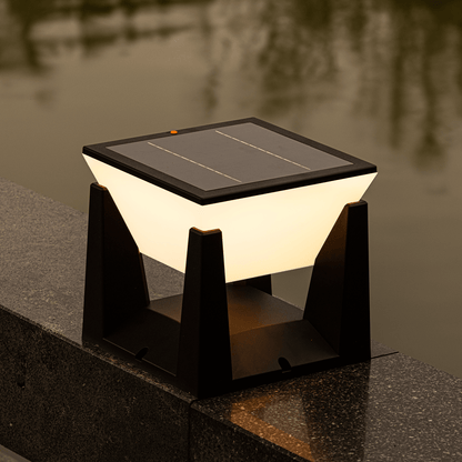 Utomhus Solcellsdriven Modern Trädgårdslampa
