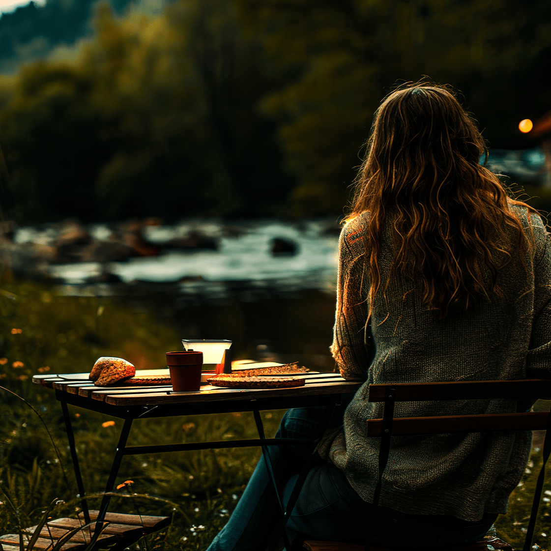 Utomhus Solcellsdriven Modern Trädgårdslampa