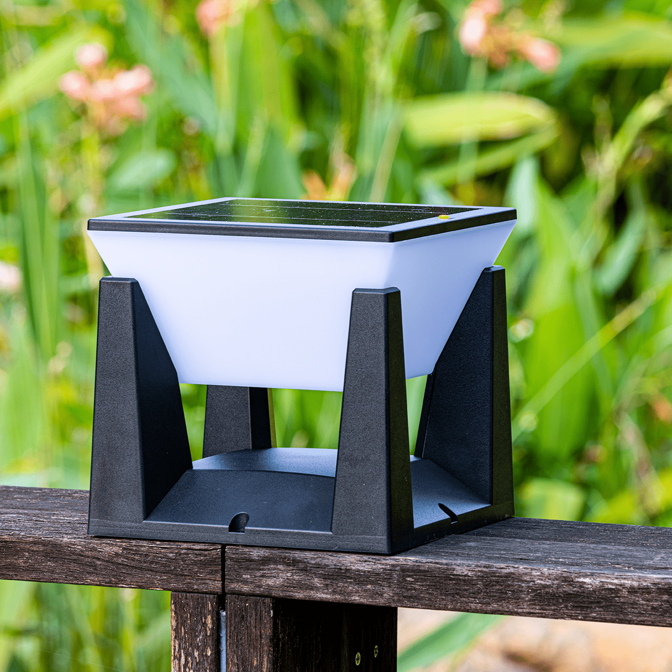 Utomhus Solcellsdriven Modern Trädgårdslampa