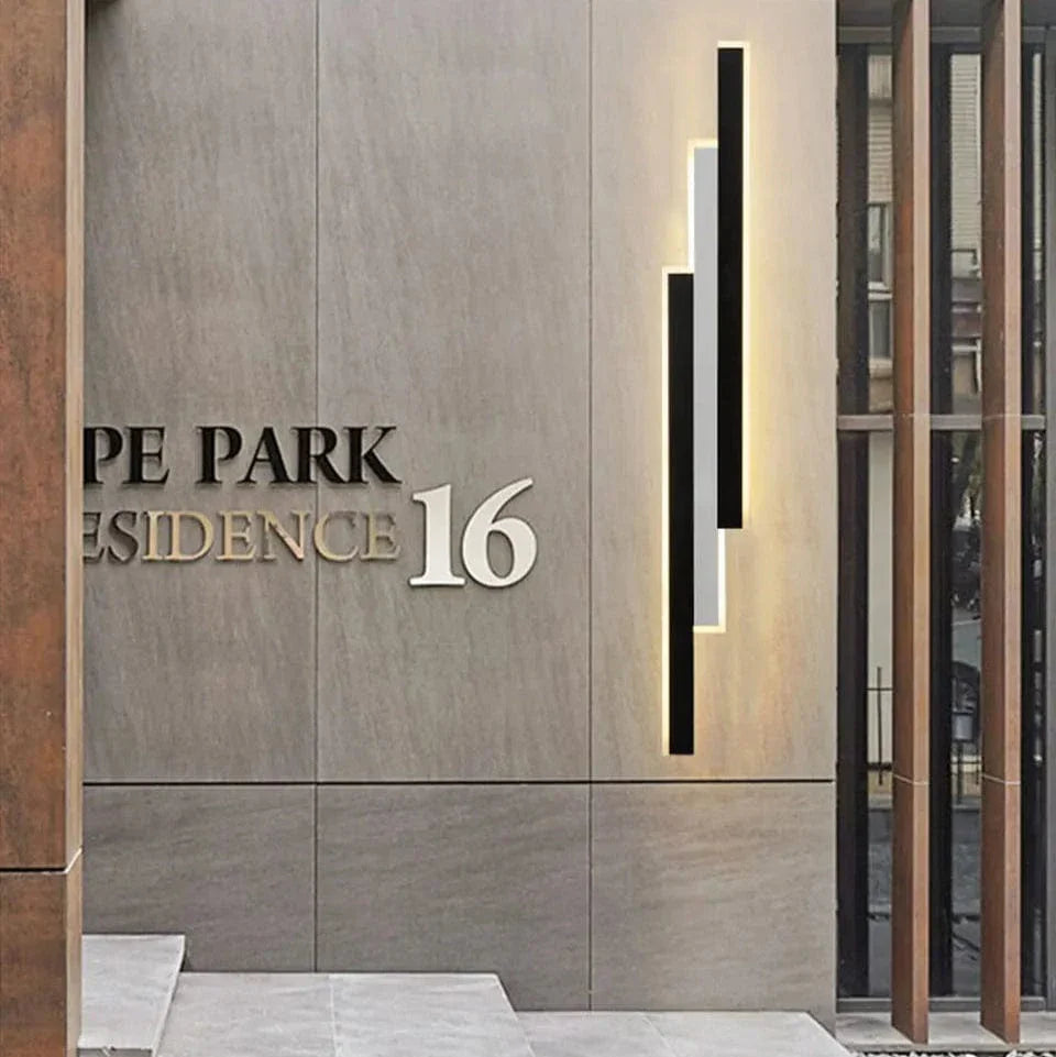 Utomhus Vattentät LED Vägglampa – Hållbar Aluminium Utomhus Vägglampa för Trädgård och Veranda Belysning