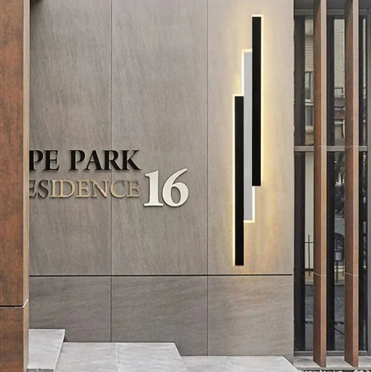 Utomhus Vattentät LED Vägglampa – Hållbar Aluminium Utomhus Vägglampa för Trädgård och Veranda Belysning