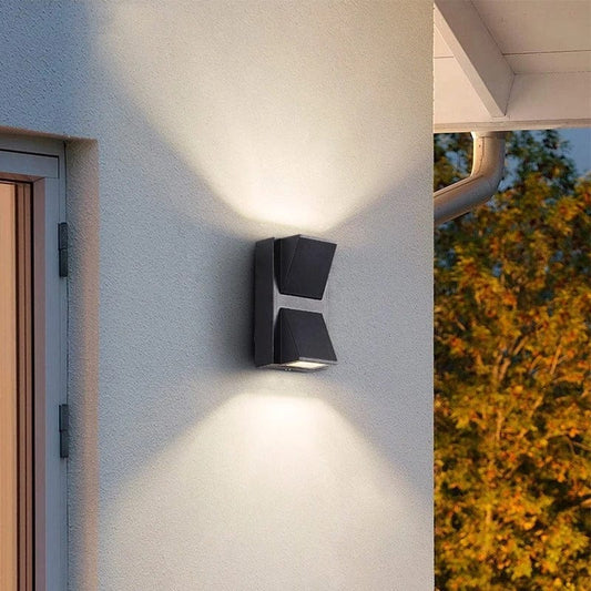 Utomhus Vattentät LED Vägglampa – Modern Aluminium Sconces för Trädgård och Veranda, IP65 Vattentät, 5W och 10W Alternativ