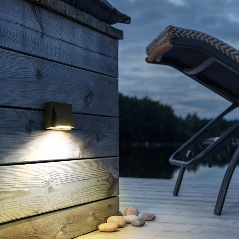 Utomhus Vattentät LED Vägglampa – Modern Aluminium Sconces för Trädgård och Veranda, IP65 Vattentät, 5W och 10W Alternativ