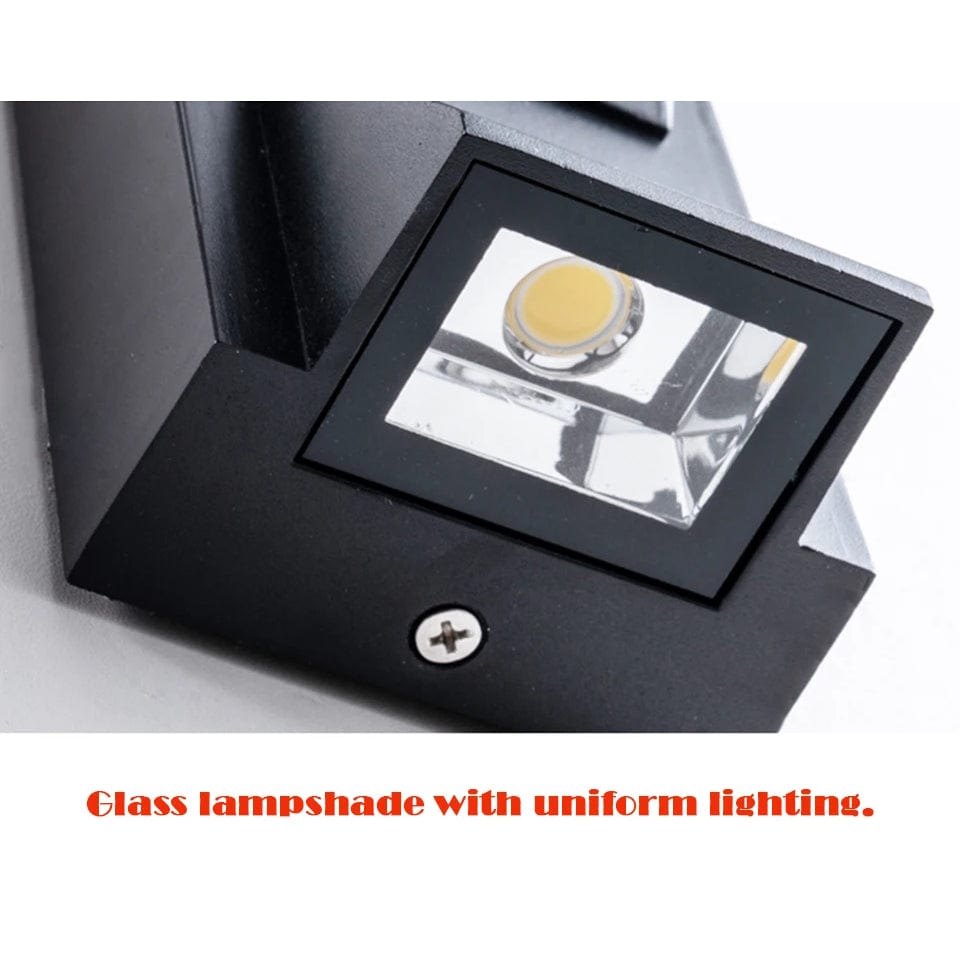 Utomhus Vattentät LED Vägglampa – Modern Aluminium Sconces för Trädgård och Veranda, IP65 Vattentät, 5W och 10W Alternativ