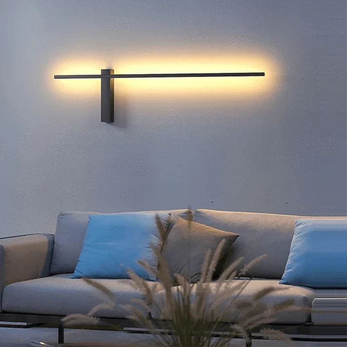 Utomhus Vattentät Vägglampa – IP54 Aluminium Sconce för Veranda och Uteplats, Mångsidig Vägglampa med Energibesparande LED