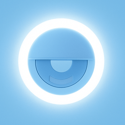 Telefonringljus för selfies och videokonferenser