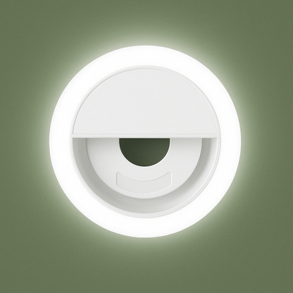 Telefonringljus för selfies och videokonferenser