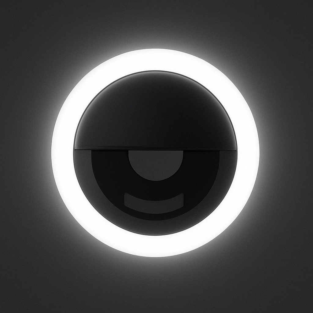 Telefonringljus för selfies och videokonferenser