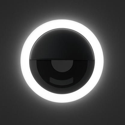 Telefonringljus för selfies och videokonferenser