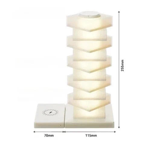 Säulenbordlampor &amp; Trådlös Laddare