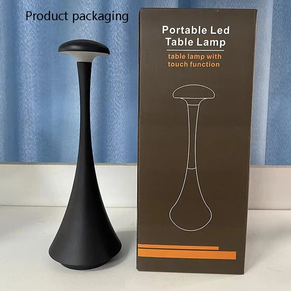 Bärbar midjeuppladdningsbar skrivbordslampa