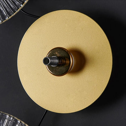 Postmodern glas vägglampa belysning för vardagsrum och gång – elegant vägglampafäste