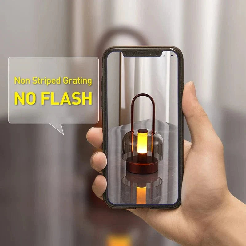 Uppladdningsbar LED-skrivbordslampa - Sladdlös - Modern Retro Design - Portabel - Touchaktivering - Ideal för inomhusbruk