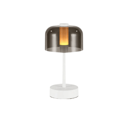 Uppladdningsbar LED-skrivbordslampa - Sladdlös - Modern Retro Design - Portabel - Touchaktivering - Ideal för inomhusbruk