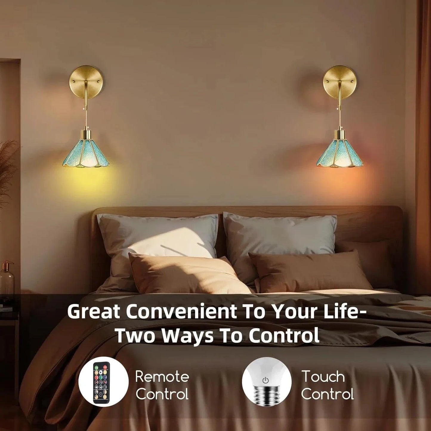 Uppladdningsbar LED-lampa med fjärrkontroll – Dimbar - Flerfärgad - Timerfunktion - 270° ljusvinkel - Bärbar design