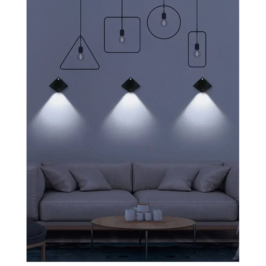 Uppladdningsbar LED rörelsesensor nattlampa