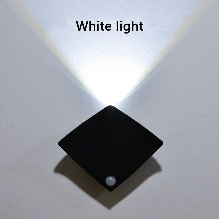 Uppladdningsbar LED rörelsesensor nattlampa