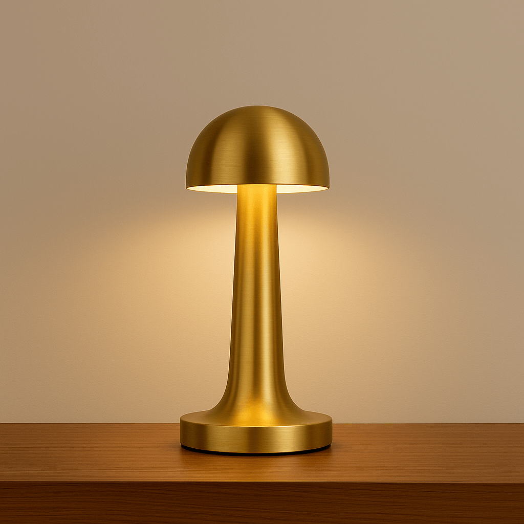 Laddningsbar LED Bordslampa – Sladdlös - Touch Dimming - Modern Design - 3 Färgtemperaturer - Bärbar För Inomhus/Uteanvändning