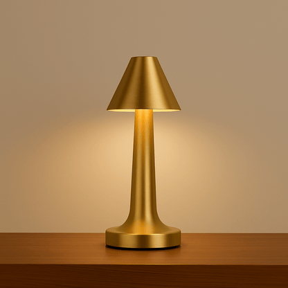 Laddningsbar LED Bordslampa – Sladdlös - Touch Dimming - Modern Design - 3 Färgtemperaturer - Bärbar För Inomhus/Uteanvändning