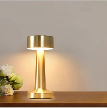Laddningsbar LED Bordslampa – Sladdlös - Touch Dimming - Modern Design - 3 Färgtemperaturer - Bärbar För Inomhus/Uteanvändning