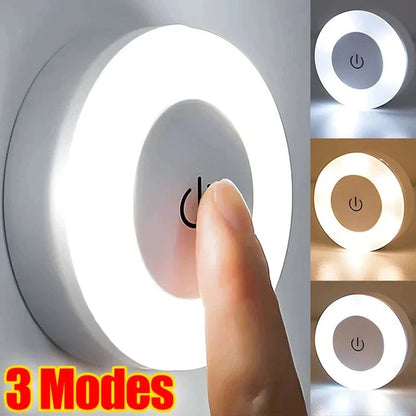 Uppladdningsbar LED Touch Nattlampa