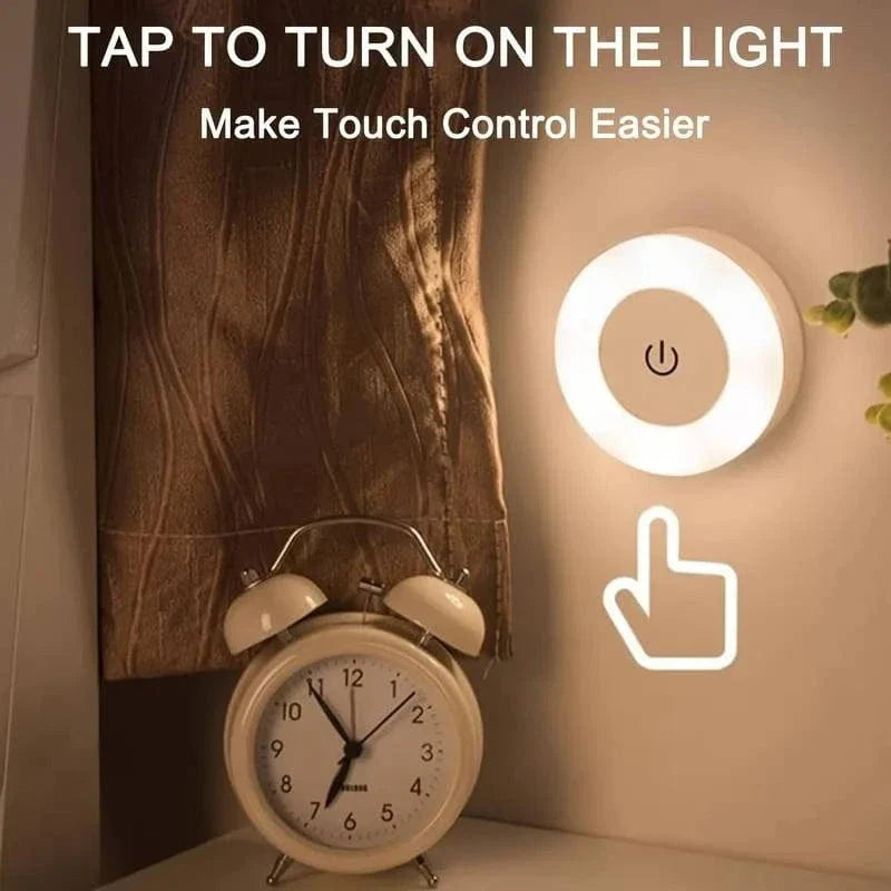 Uppladdningsbar LED Touch Nattlampa