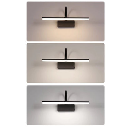 Laddningsbar LED Vägglampa