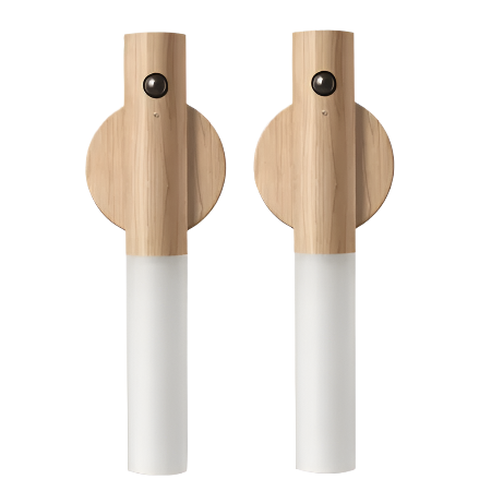 Uppladdningsbar LED Vägghorn med Magnetisk Rörelsesensor