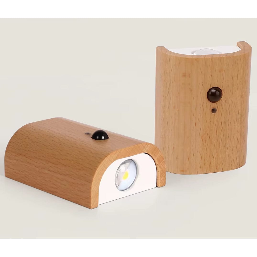 Uppladdningsbar LED-vägglampa med magnetfäste – Intelligent induktion - Varm vit - Rörelsesensor - Justerbar riktning - Inomhusbruk