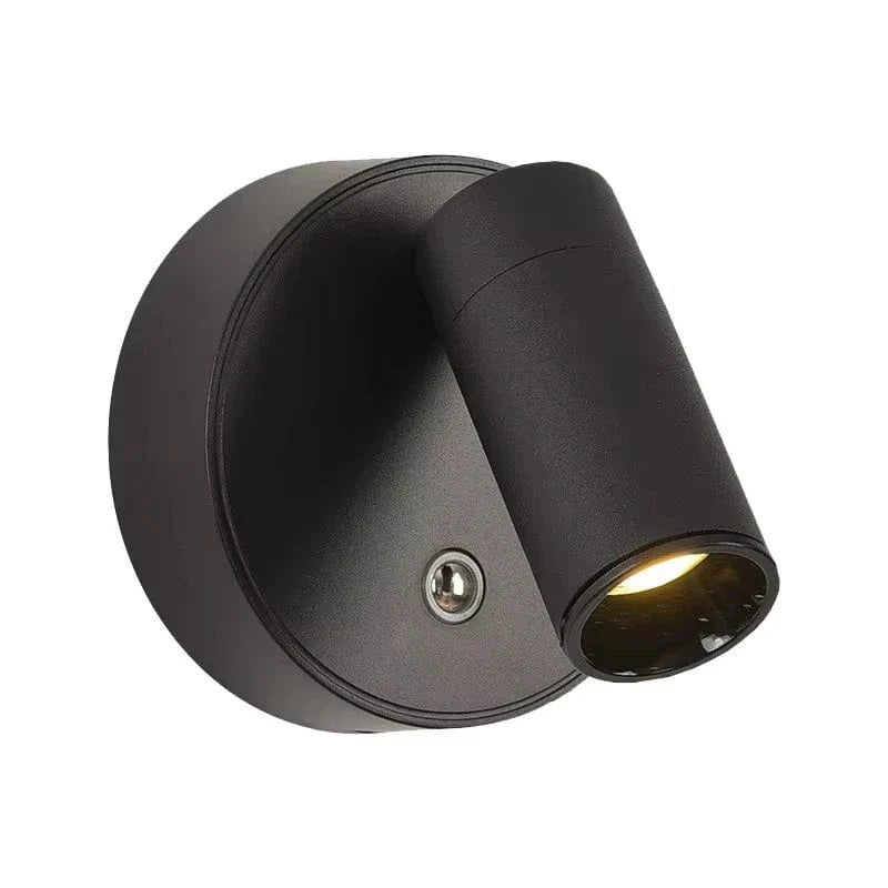 Uppladdningsbar LED-vägglampa med magnetfäste – Beröringskontroll – 360° rotation – Tre-färgjustering – Kompakt design