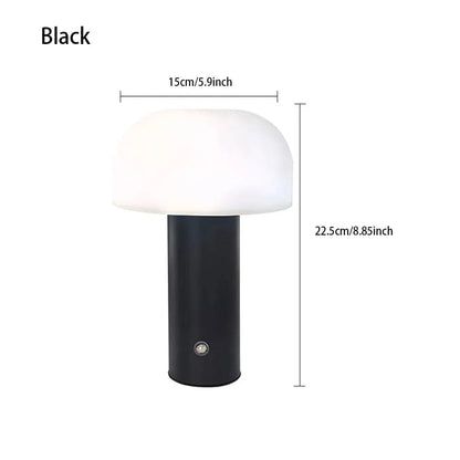 Uppladdningsbar Svamp LED Bordslampa