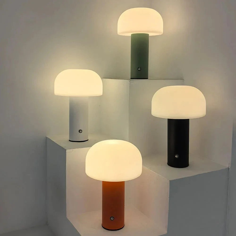 Uppladdningsbar Svamp LED Bordslampa