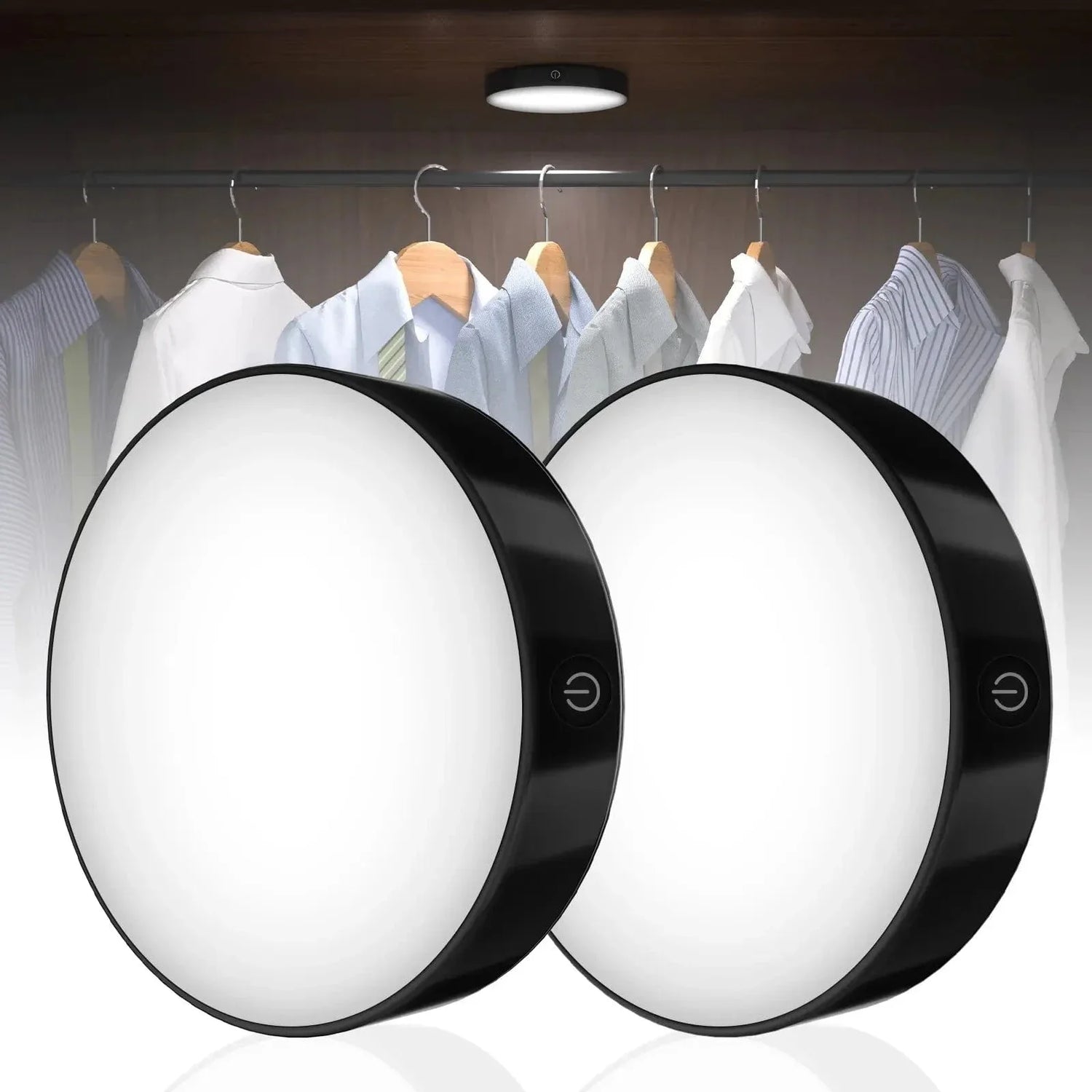 Uppladdningsbar Touch Bordslampa – Dimbar – Bärbar - Elegant Rund Design - Ideal Touchlampa För Sovrum - Inomhusbruk