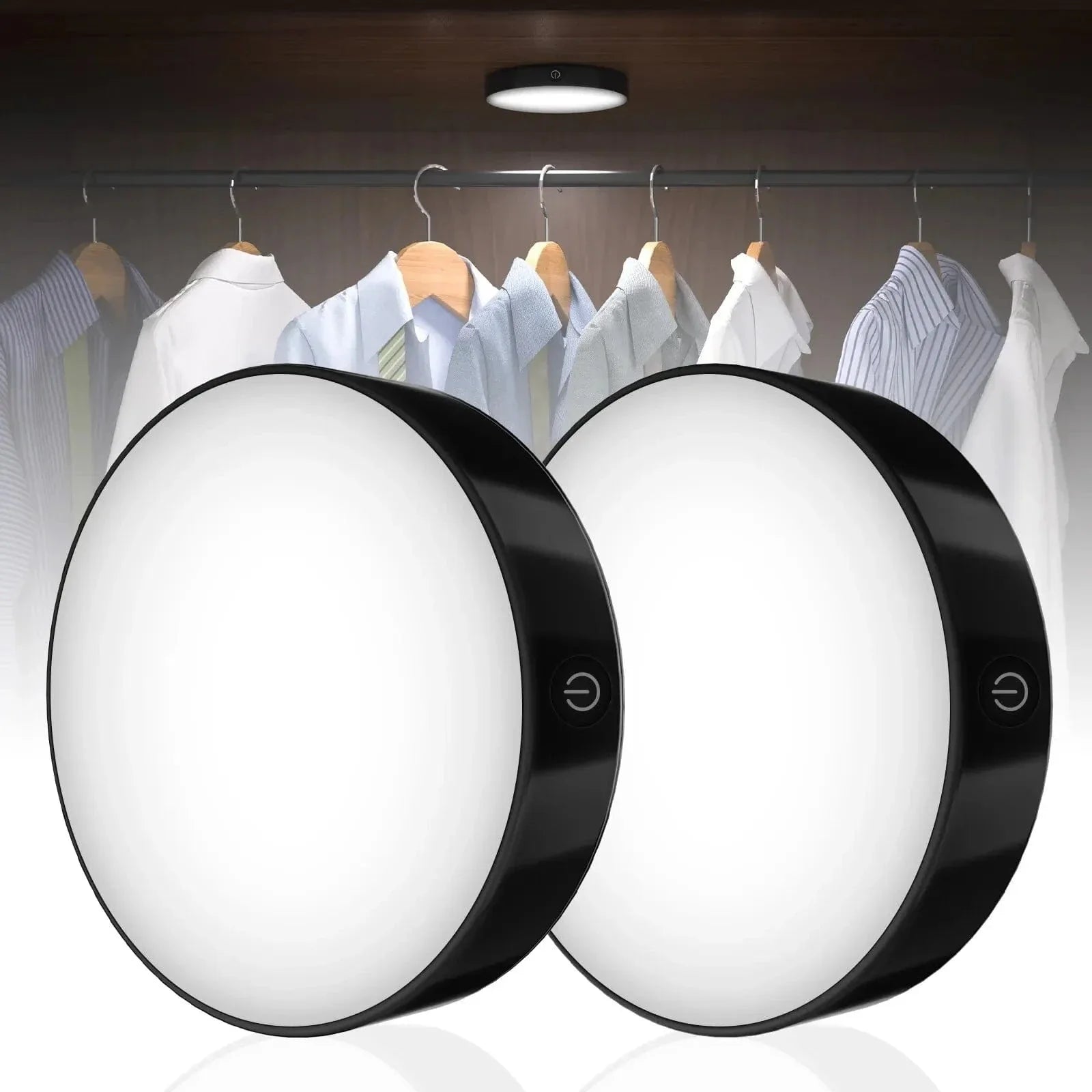 Uppladdningsbar Touch Bordslampa – Dimbar – Bärbar - Elegant Rund Design - Ideal Touchlampa För Sovrum - Inomhusbruk