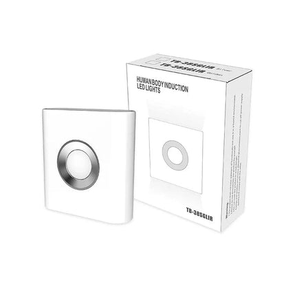 Opladdningsbar Trådlös Rörelsesensor LED Nattlampa – 4-pack för Sovrum, Trappa och Garderob