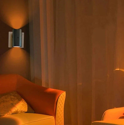 Fjärrkontroll Plug-In LED Vägg Nattlampa