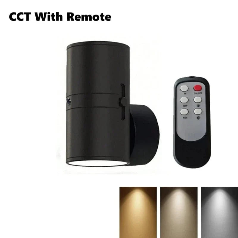 Fjärrkontroll Plug-In LED Vägg Nattlampa