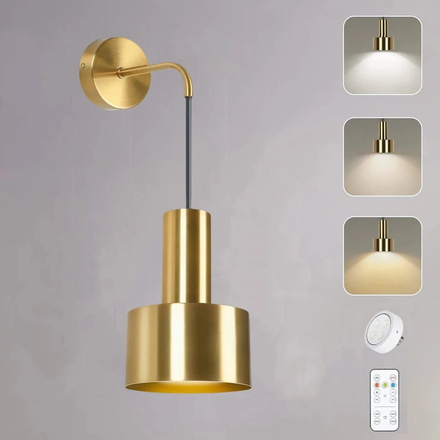 Fjärrkontroll Vägglampa