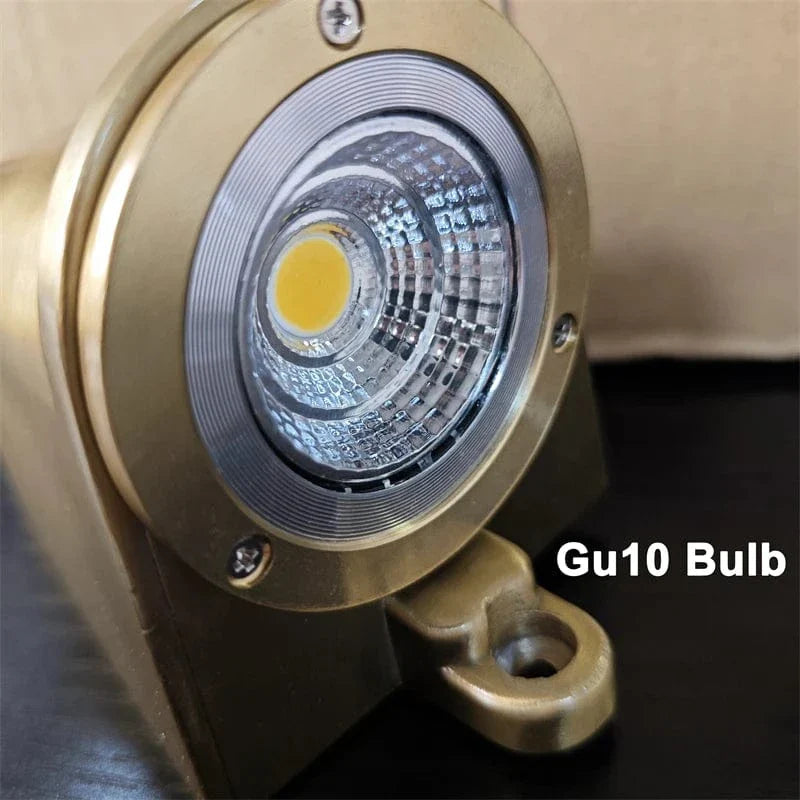 Retro Aluminium Vägglampa – LED Vägglampa i Silver eller Guld för Konstutställningar och Dekorativa Utrymmen