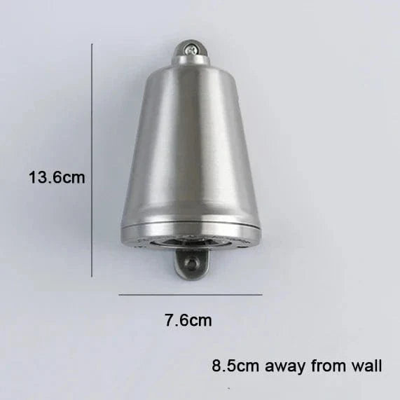 Retro Aluminium Vägglampa – LED Vägglampa i Silver eller Guld för Konstutställningar och Dekorativa Utrymmen