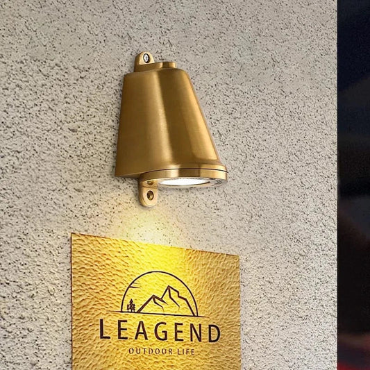 Retro Aluminium Vägglampa – LED Vägglampa i Silver eller Guld för Konstutställningar och Dekorativa Utrymmen