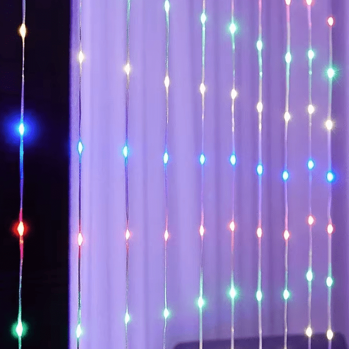 RGBIC Gardin Ljussträngar APP Bluetooth Kontroll