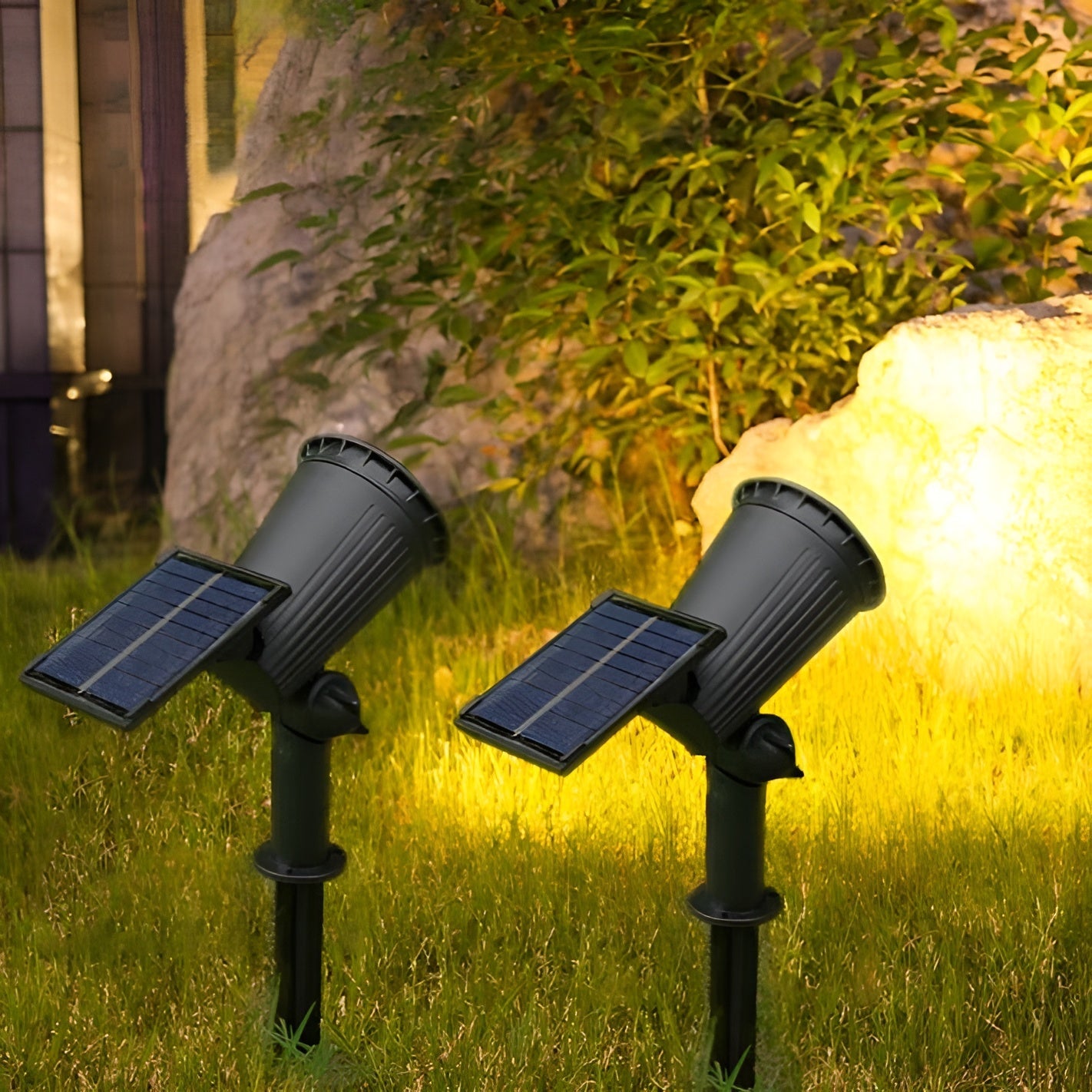 Solarlampa för trädgård – Väderbeständig | LED utomhusbelysning