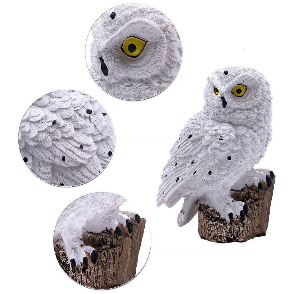 OwlGlow Lampa - Solcellsdriven Uggla LED Lampa Trädgårdsdekoration Ljus
