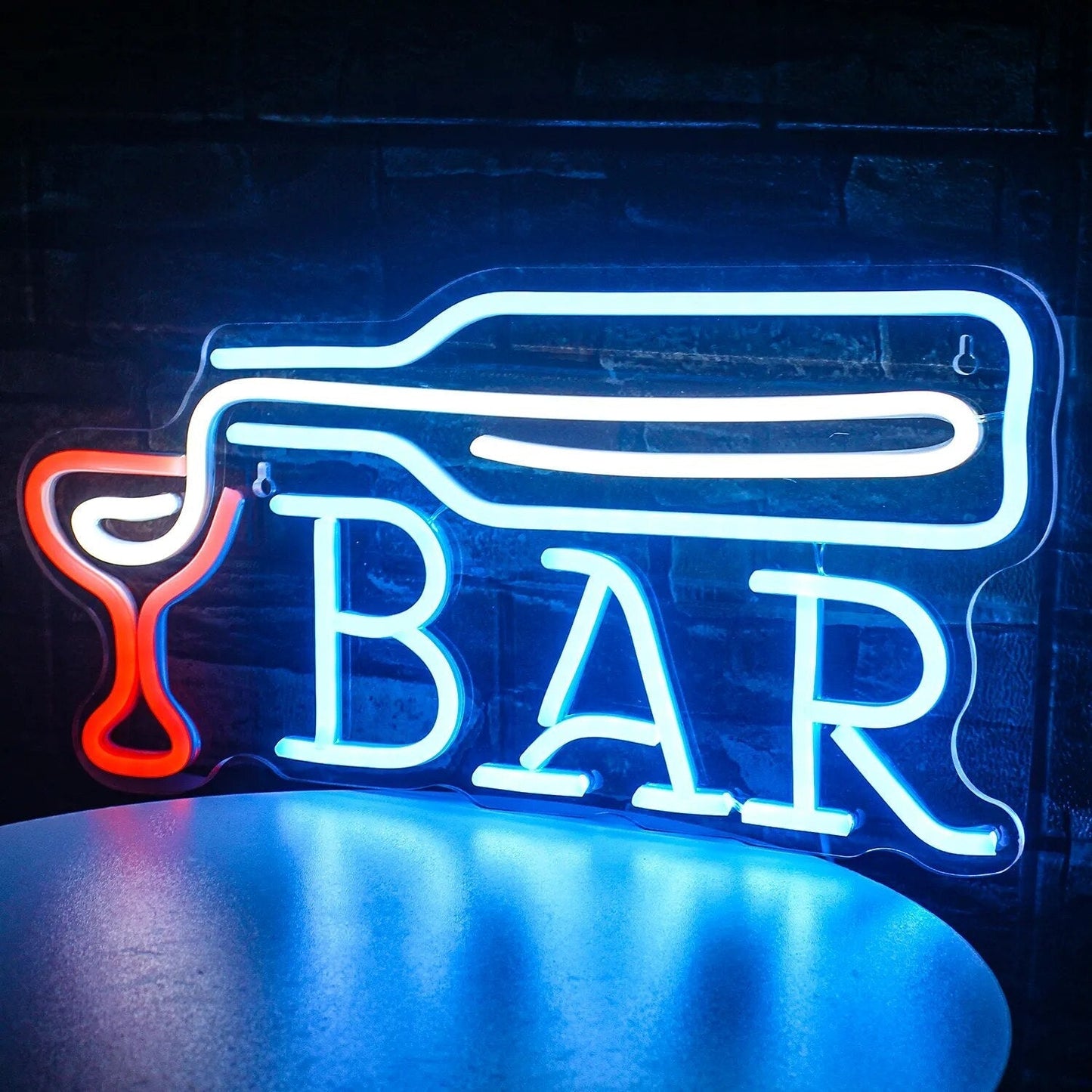 Cocktails & Beer LED Neon Skylt – Livlig USB-drivet Bar & Fest Dekoration